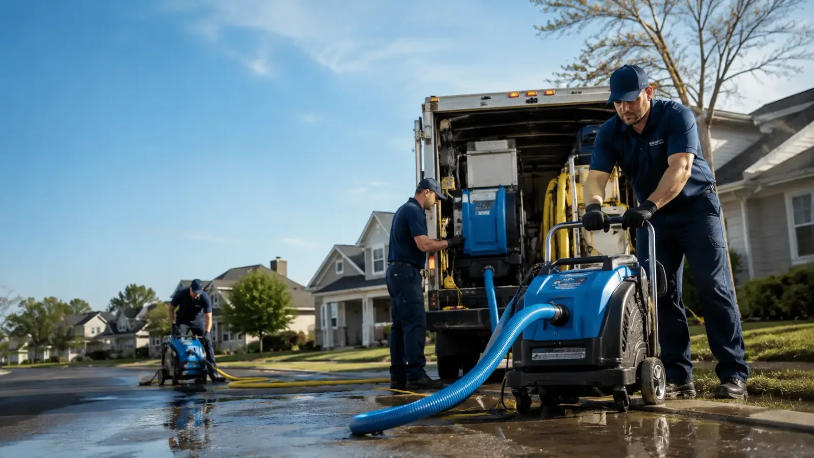 Flood Damage Cleanup in Pleasant Lake, MI